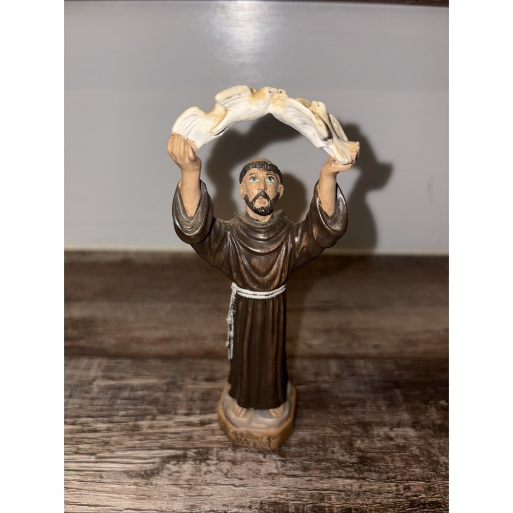 S Francesco d'Assisi Statue 5.75"